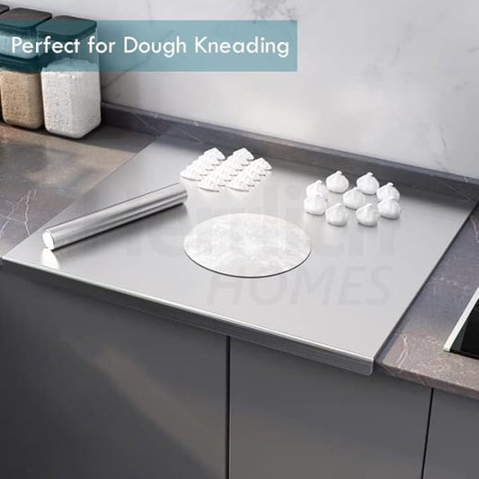 Stainless Steel Cutting Board! 🔪✨ Durable, Hygienic, And Easy To Clean—perfect For All Your Chopping Needs. A Must-have For Any Chef! – Size: 41x33cm